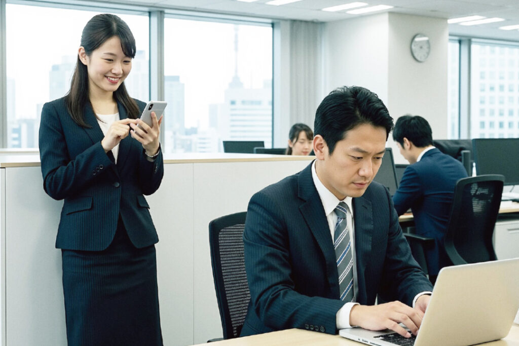 e-staffing WebTimeCardを利用する派遣スタッフと管理者